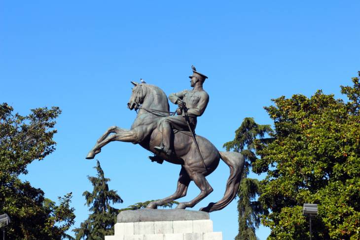 Atatürk, grondlegger van modern Turkije.