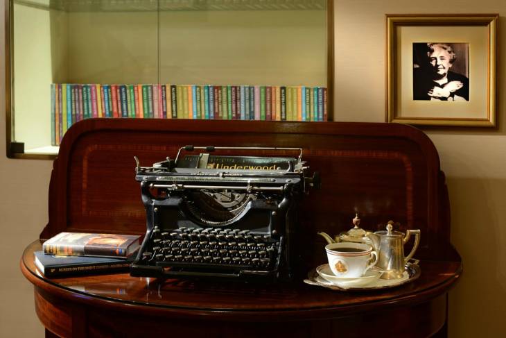 De Agatha Christie-kamer.