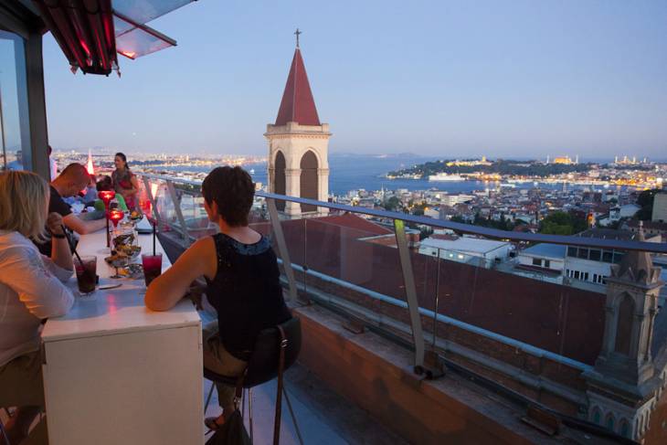 360 is dé hotspot van Istanbul.