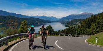 Met Bert Sitters fietsen langs Karintische meren