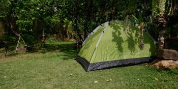 Tent in tuin