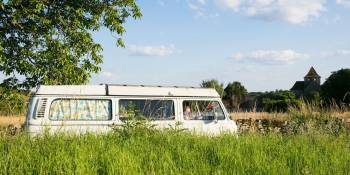 Camper in Frankrijk