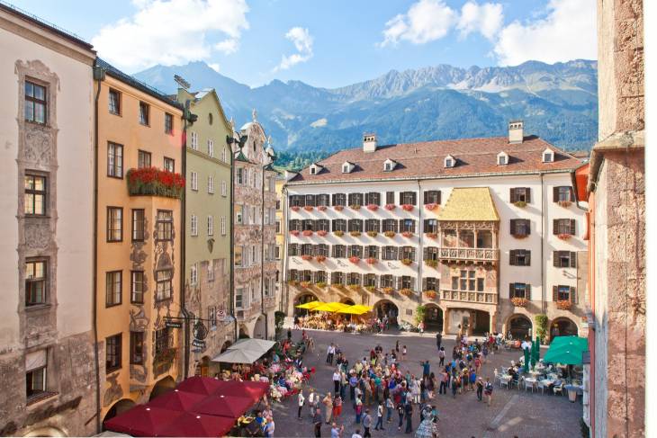Oostenrijk Innsbruck RonReizen Huis met het Gouden Dak