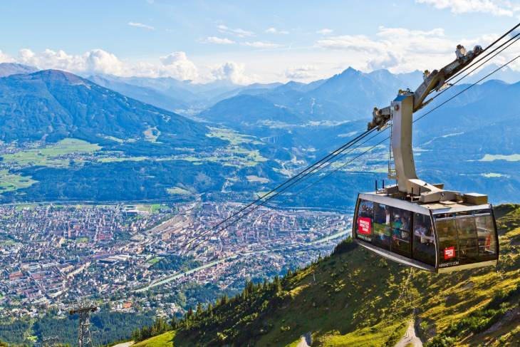 Oostenrijk Innsbruck RonReizen Nordkettenbahn