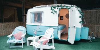 Vintage caravan