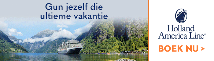 Holland America Line 2026 - Gun jezelf vakantie