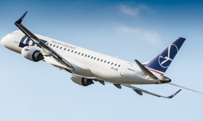 LOT E195 Embraer / Foto: Kuba Balcerski