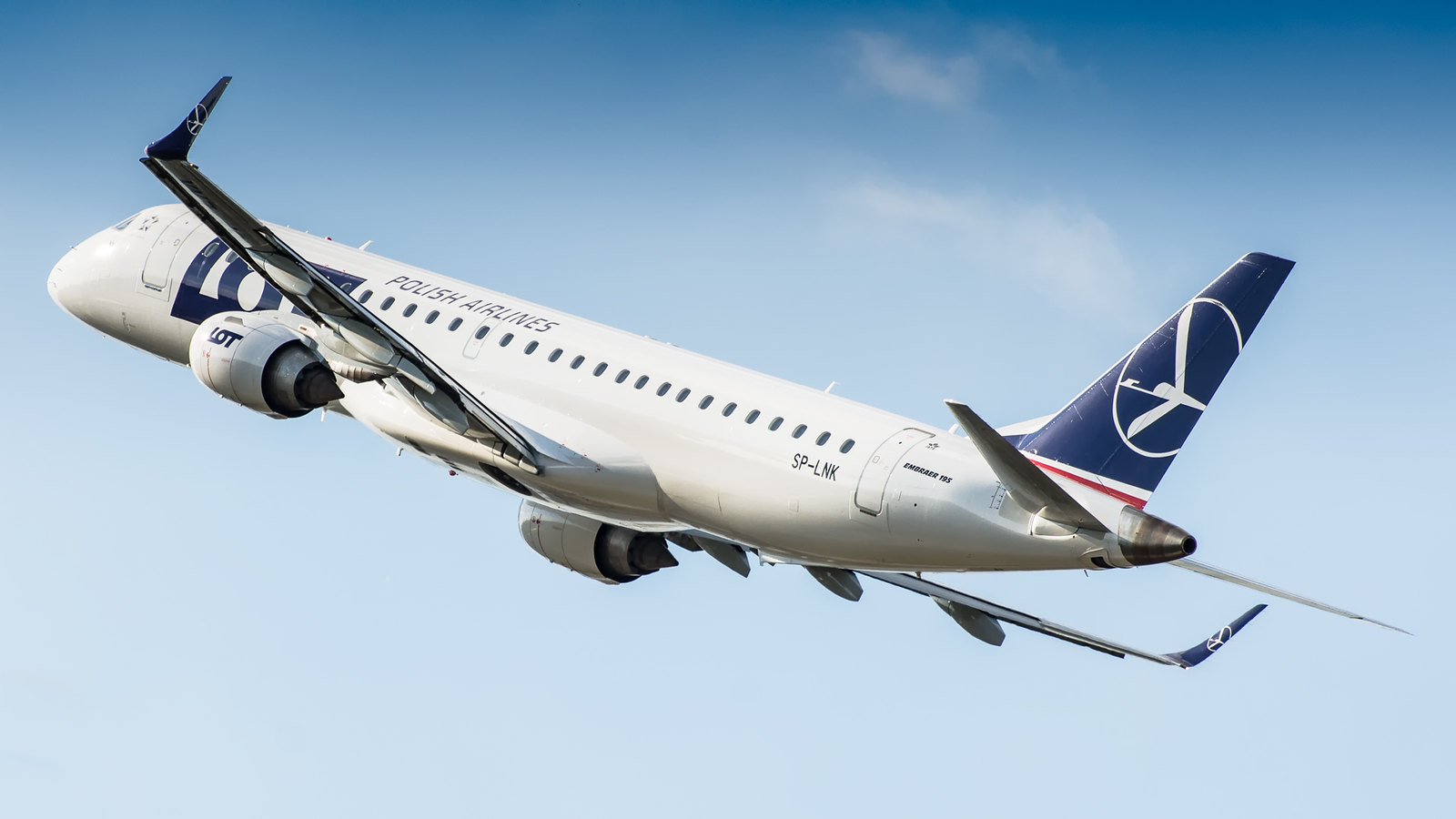 LOT E195 Embraer / Foto: Kuba Balcerski