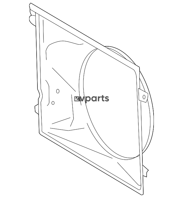Toyota   4Runner- Mühərrikin soyuducu fan örtüyü