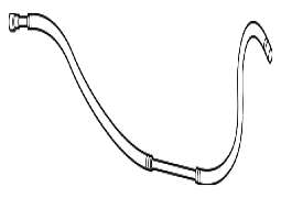 Lexus OE 9007515056 - Qabaq fara yuyucu hortumu