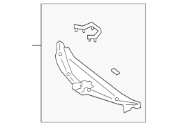 Lexus UX200 - Ön Radiator Dəstəyi Giriş Qapağı