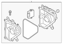 Lexus GX460 - Qabaq sol duman işığı