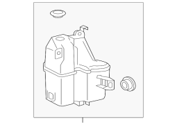 Toyota 	RAV4	Hybrid LE - Ön yuyucu maye anbarı