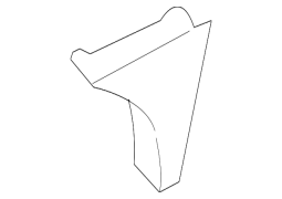 Lexus LX570 - Arxa Sol Arxa Qapı Pəncərə Kəməri Hava Zolağı Qapağı