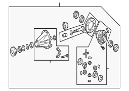 Toyota  4Runner	  - Arxa Diferensial Daşıyıcı Yığıncağı