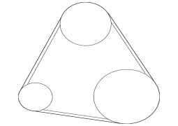 Lexus OE 9091602661 - Aksessuar sürücü kəməri