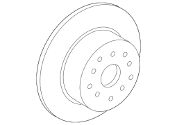 Lexus IS350 - Arxa diskli əyləc rotoru