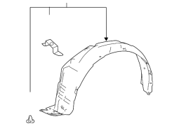 Toyota 	RAV4  - Sol Qabaq Qanquru Sıçrama Qalxanı