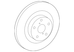 Lexus LS460	 - Ön Sol Disk Əyləc Rotoru