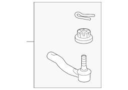Toyota  Prius V	  - Sol xarici sükan çarxının sonu