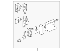Toyota 	Camry  - Ön Sol Çərçivə Ray Sonu
