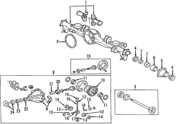 Toyota OE 9031145028 - Arxa diferensial pinion möhürü