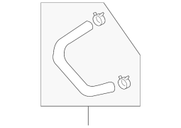 Lexus OE 9094702F19 - Arxa mərkəzi əyləc hidravlik şlanqı