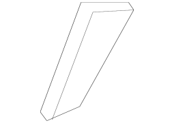 Lexus RX350L - Arxa Sol Reflektor Paneli