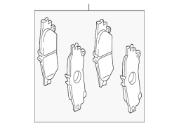 Lexus RC350	 - Arxa əyləc diski dəsti