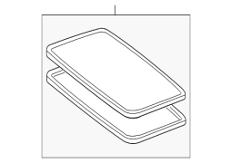 Lexus OE 6320130161 - Lyuk şüşəsi