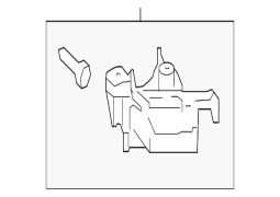 Lexus LX570	 - Sol arxa işıq mötərizəsi