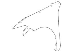 Lexus ES250 - Qabaq sağ qanad