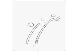 Toyota 	RAV4	Hybrid LE - Arxa Mərkəz Sağ Təkər Arch Fording