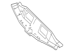 Toyota OE 5329506190 - Ön Radiator Dəstəyi Giriş Qapağı