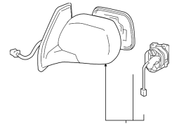 Mirror Assembly - Lexus (87940-6A301-A0)