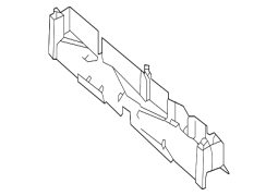 Toyota  Highlander  - Ön Üst Radiator Dəstəyi Hava Deflektoru