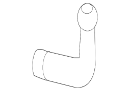 Lexus OE 9007517004 - Qabaq fara yuyucu hortumu birləşdiricisi