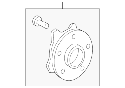 Lexus RC350 - Ön Sol Təkər Yatağı və Qovşağı