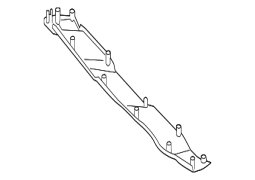 Lexus LX570 - Qabaq Bufer Qapağı Aralıq Paneli