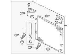 Lexus OE 8846060400 - Kondisioner Kondensator