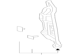 Toyota 	RAV4  - Qabaq sol qanad izolyatoru