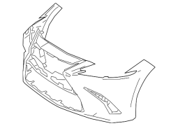 Lexus ES350 - Qabaq bamperin qapağı