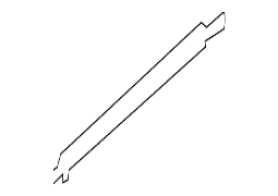 Lexus NX300 - Qabaq Sağ Qapı Kəmərinin Forması