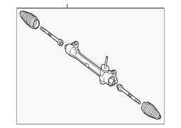 Toyota Yaris  - Raf və Pinion Yığılması