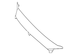 Toyota OE 527110E900 - Qabaq bamperin trimi