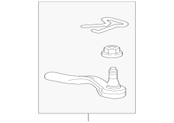 Lexus LS500	 - Ön Sağ Xarici Sükan Rodu