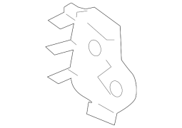 Toyota OE 5103D60010 - Sol Çərçivə Rayının Ucu Braketi