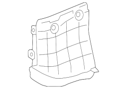 Toyota 	Highlander  - Ön Sol Palçıq Qoruyucu