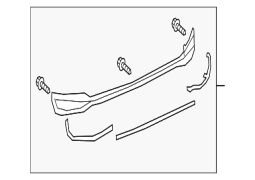 Lexus ES300h - Arxa aşağı bamper örtüyü