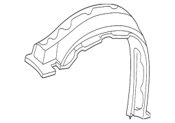 Toyota 	Land Cruiser  - Sağ Qabaq Qanadın Sıçrama Qalxanı